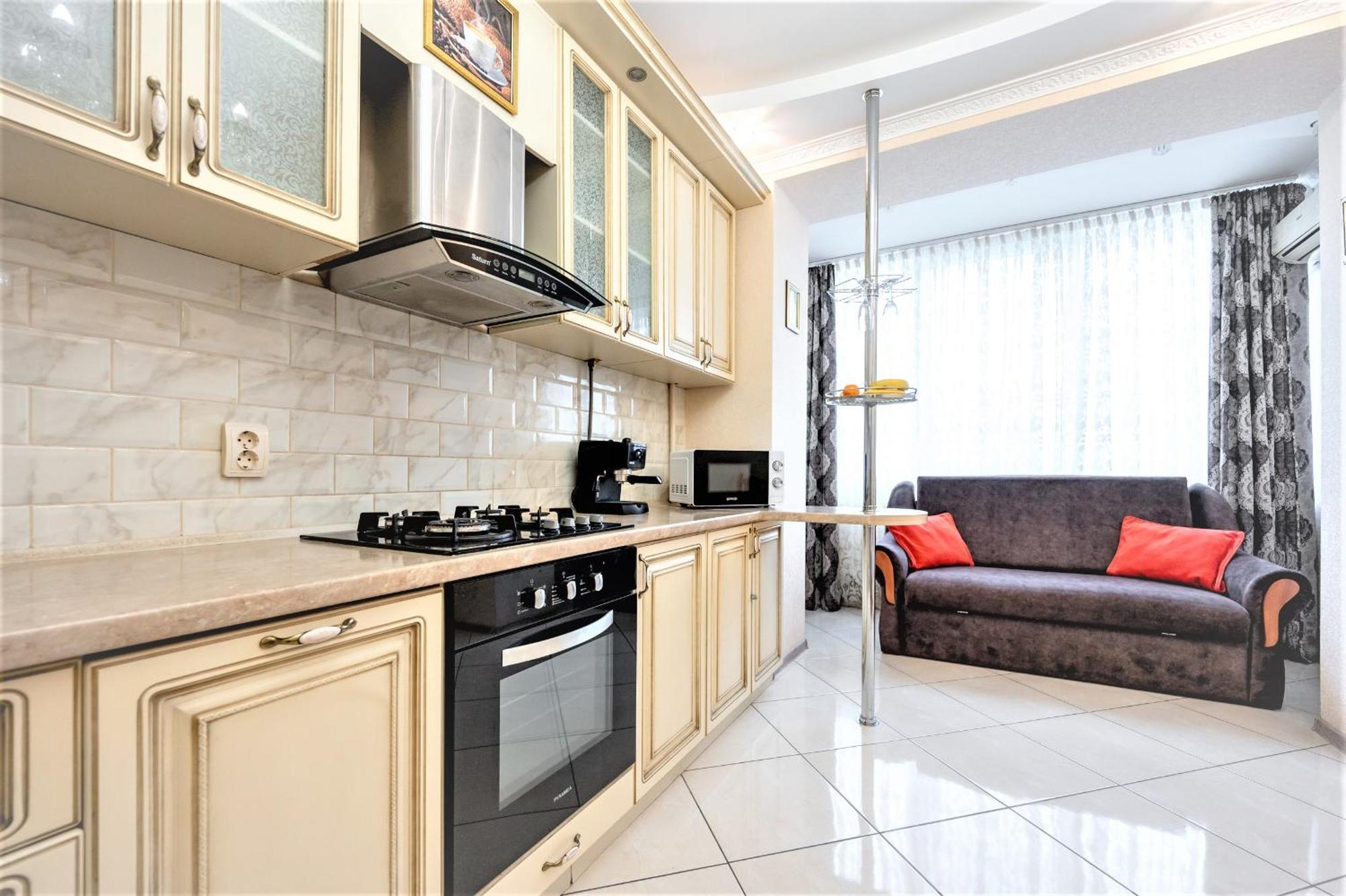 возле аркадии и парка победы Apartament *